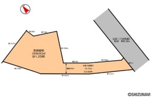 【仲介手数料不要】袋井市下山梨　売土地　の物件画像