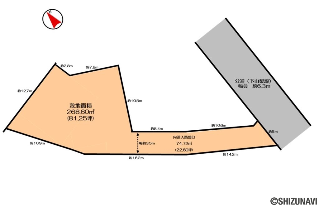 袋井市下山梨　西区画