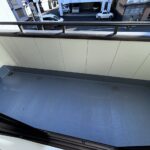【リフォーム済/バルコニー】2階南側8帖洋室から出られるバルコニーです。塗装を行いました。