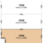 駿河区中田4丁目　区画図