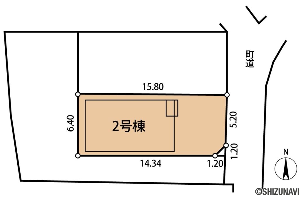 【新築建売住宅】清水町伏見（２号棟）３SLDK＋WICの画像