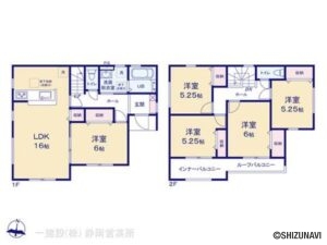 【新築建売住宅】焼津市小川3期 1号棟　5LDKの物件画像