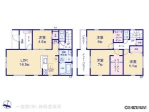 【新築建売住宅】焼津市田尻北2期　1号棟　４LDKの物件画像