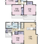 御仮屋町5期　1号棟　間取り図