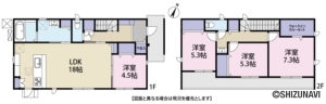 島田市大柳2期　新築一戸建て　南棟の物件画像