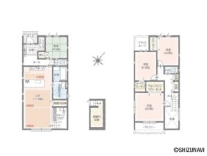 【新築分譲住宅】タマタウン中矢部町　1号棟・2号棟（2棟）の画像