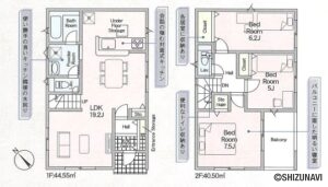 清水区渋川第３　3LDK　全３棟の物件画像