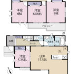 御仮屋町5期　2号棟　間取り図