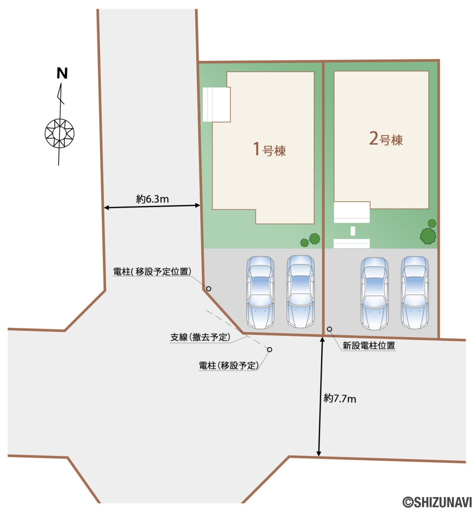 沼津市南本郷町　新築一戸建て　沼津市立第四小学校・第四中学校区の画像