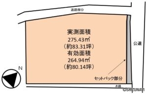 島田市河原2丁目　売土地