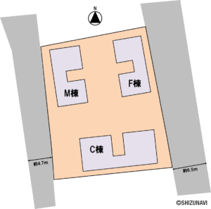 【仲介手数料不要・現在満室】富士宮市中島町　アパート三棟　表面利回り10.5％の画像