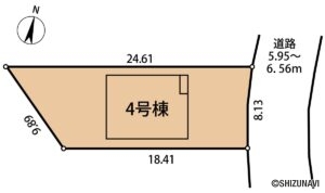 【新築建売住宅】長泉町下長窪（４号棟）4LDKの画像