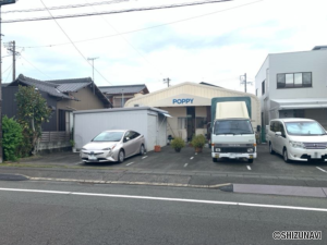 駿河区下川原　土地　東から