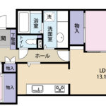 沼津市常盤町　サーラシティ千本　間取り図面