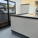 南東にひらけたバルコニー