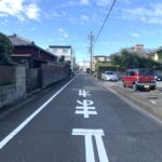 清水区八千代町　土地　前面道路