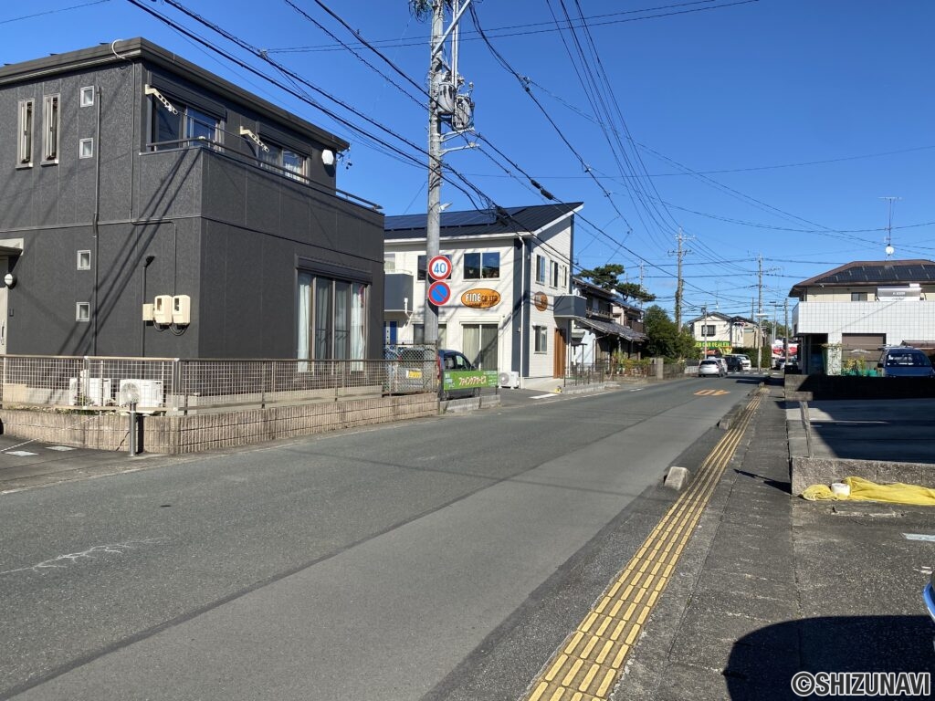 【葵西小学区・北星中学区】　79.6坪　浜松市中央区葵西5丁目　売土地の画像