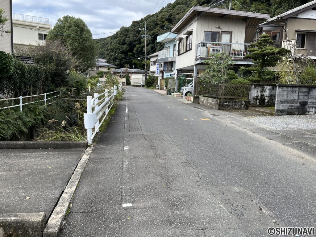 元島田　前面道路