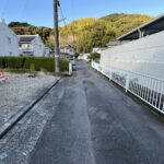 中河町　土地　前面道路