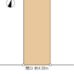 【建築条件無し】清水区追分1丁目　売土地の画像