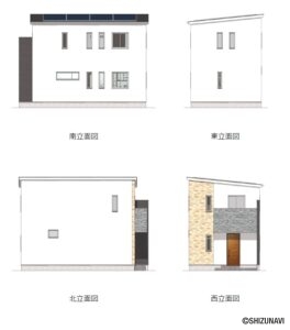 静岡市　駿河区向敷地3丁目22-30　建物参考プラン