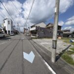 前面道路②