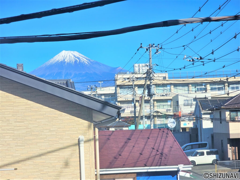 富士市原田　戸建て　眺望