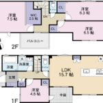 【新築分譲住宅】沼津市大岡4LDK　１期　２号棟の画像