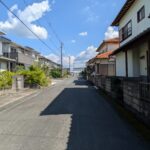 北側前面道路