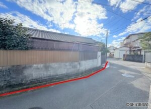 葵区千代田2丁目　売土地の画像