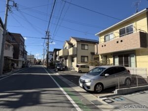 清水区鶴舞町 前面道路①