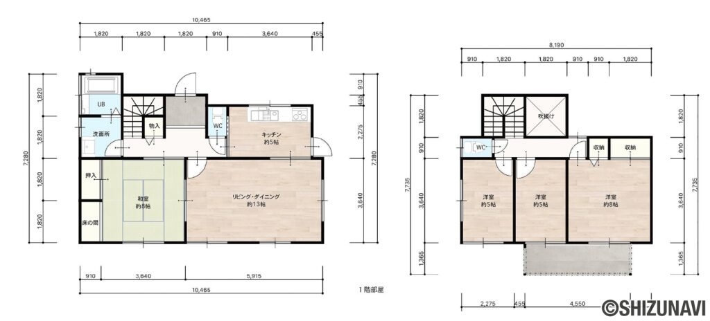 裾野市千福が丘　戸建て　間取り