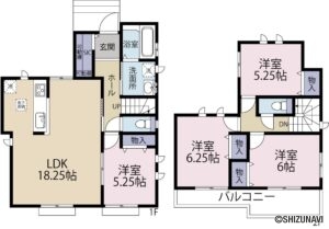 【新築建売住宅】ハートフルタウン裾野平松Ⅱ（A区画）の物件画像