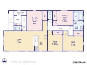 【新築建売住宅】焼津市田尻北2期　3号棟　2SLDKの物件画像