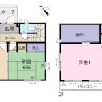 佐野見晴台間取図