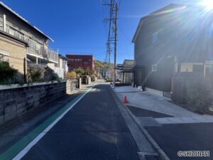 葵区羽鳥４丁目　全面道路②