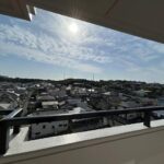 【ベランダからの眺望】