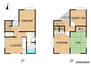 浜松市中央区上浅田　中古住宅