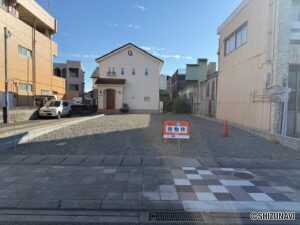 【仲介手数料不要】静岡市清水区鶴舞町　50坪　整形地　建築条件なしの画像