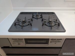 3口コンロ