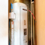 【電気温水器】電気温水器の新品交換を行いました。