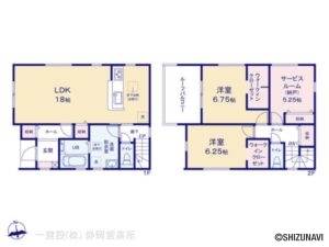 【新築建売住宅】藤枝市南新屋　1号棟　2LDK+Sの物件画像