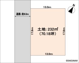 駿河区高松　売土地の物件画像