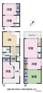 葵区新通1丁目　間取り図