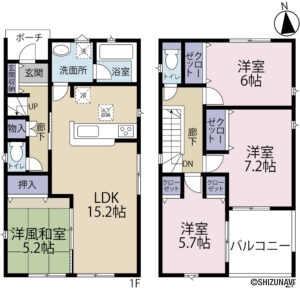 共栄町第3　3号棟　間取り図