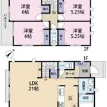 【新築戸建住宅】富士市宮島Ⅱ　２号棟　4LDKの画像