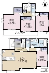 【新築建売住宅】ハートフルタウン裾野水窪２期　C棟の物件画像