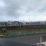 2号棟　ベランダ風景の画像です。