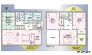 【新築建売住宅】焼津市吉永第2 1号棟　4LDKの物件画像