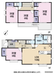 ハートフルタウン　藤枝市八幡2期　1号棟3号棟　2025年4月完成予定の物件画像